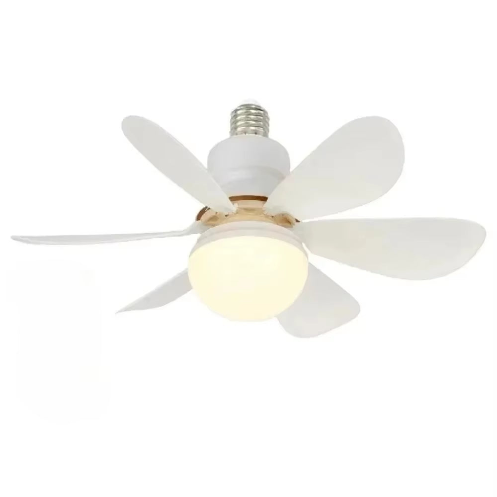 30W Ceiling Fan Light E27 with Remote LED Dimming Function Suitable for Living Room Study and Home Use 85-265V